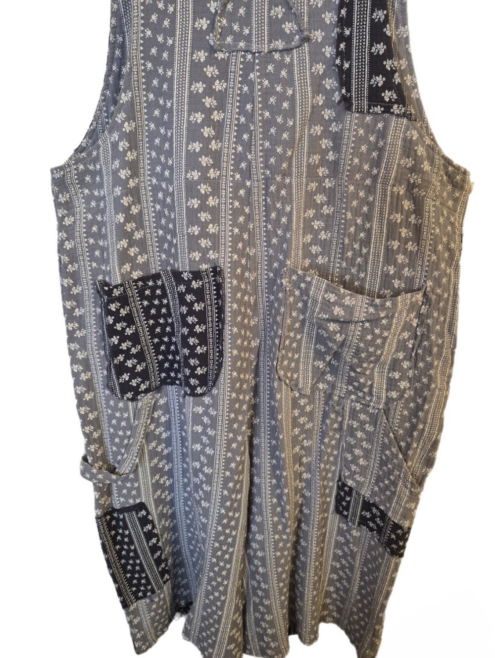 POL Patchwork Overalls - Picture 7 of 11